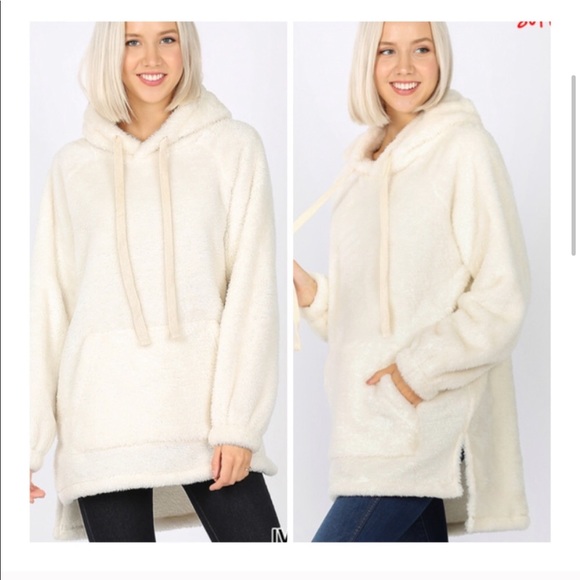 New! 1 left! Cozy, Sherpa Juliet sweater - Picture 4 of 7